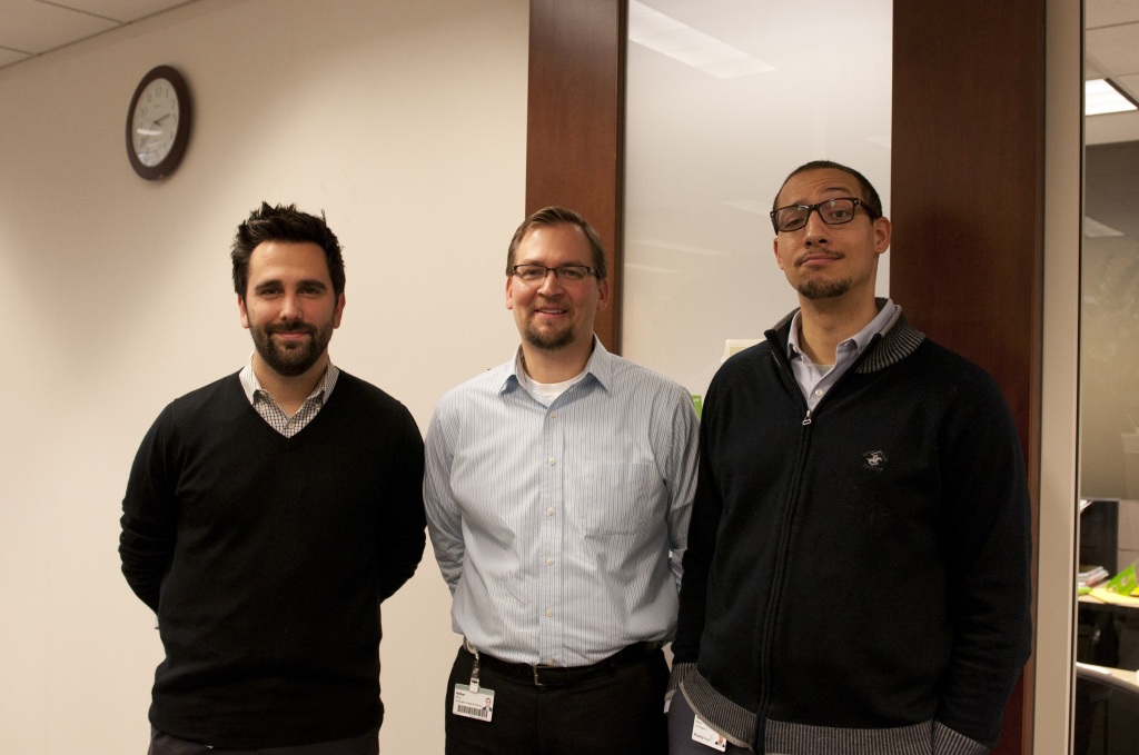 From Left: Nate Caminata, Nathan Foco, Shaun Moore