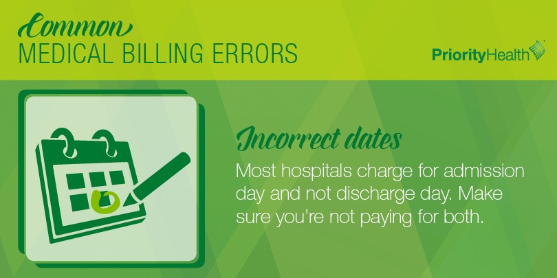 Priority Health - Transparency - Medical Billing Errors - Tip One