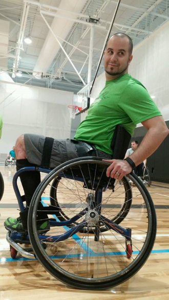 Ted in Gym