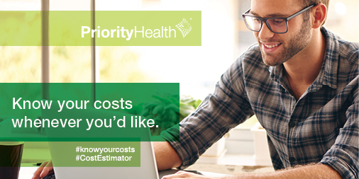 Priority Health innovation transparency cost estimator infosnack