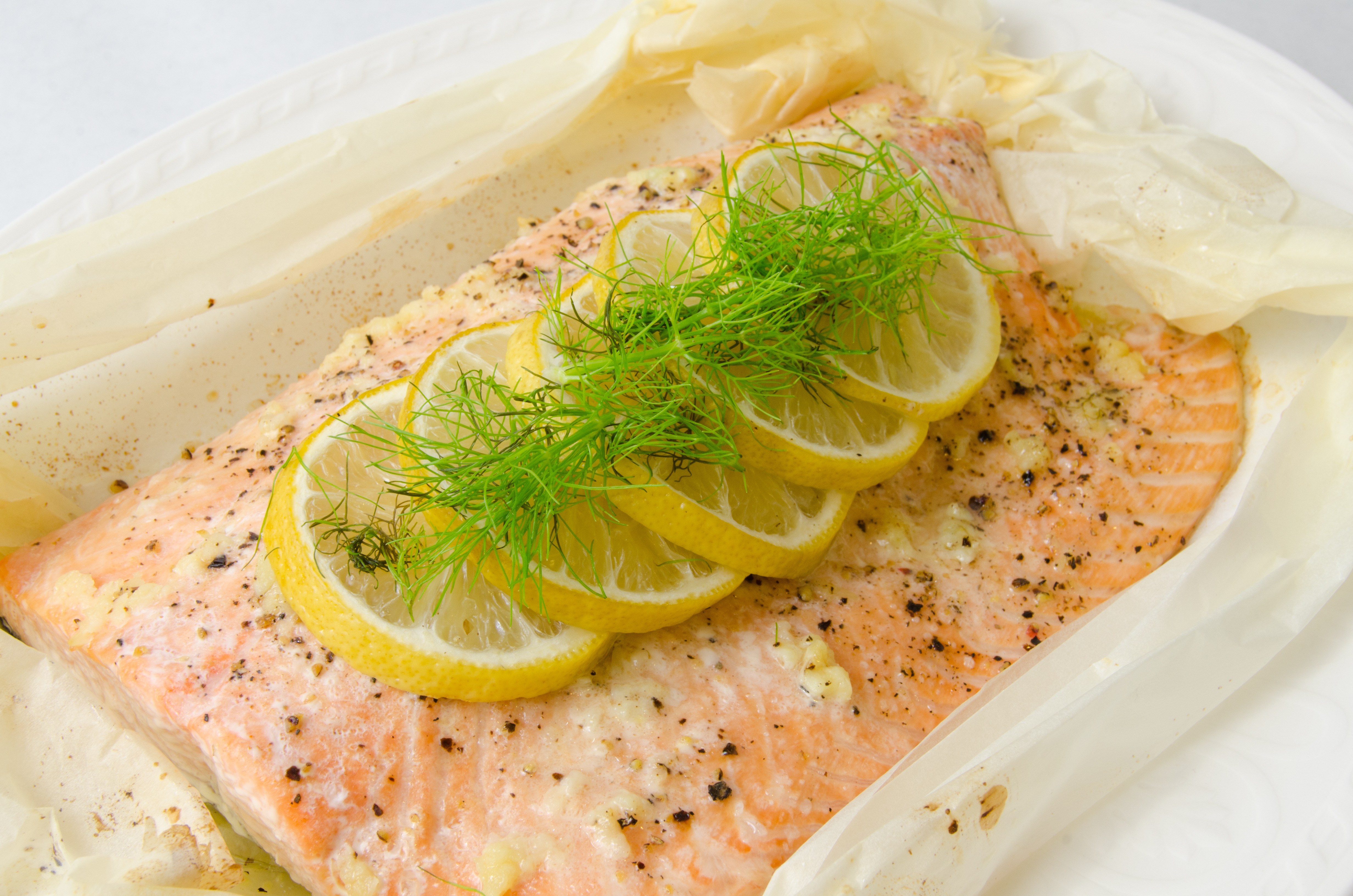 priority health personal wellness valentines day healthy meal salmon en papillote
