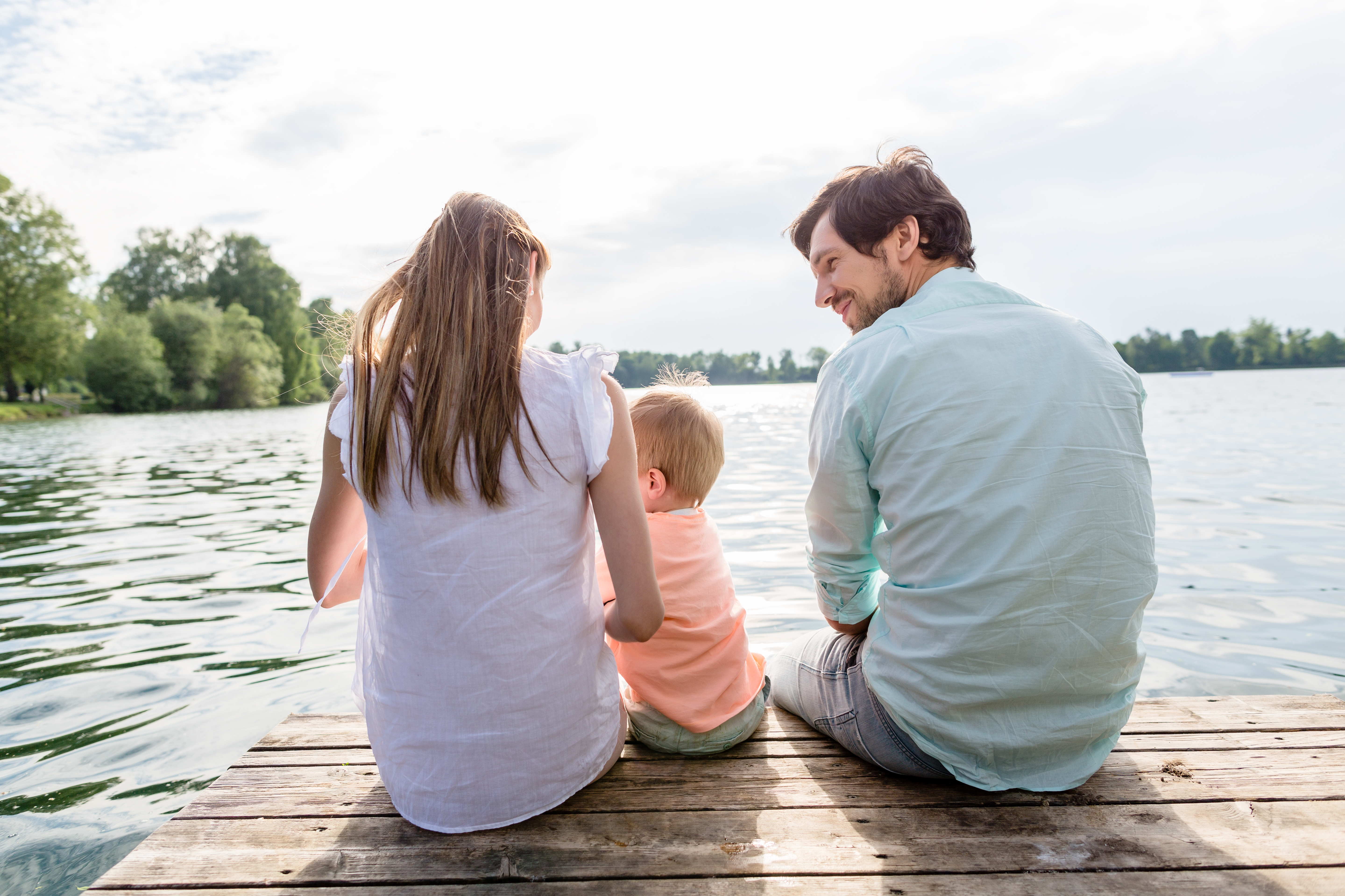 priority health personal wellness water safety family on dock