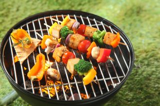 ThinkHealth personal wellness lighter grilling kebabs
