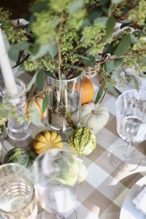 Thanksgiving table decor