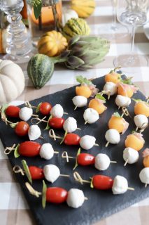 Caprese skewers