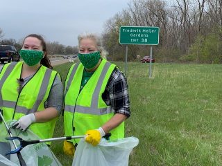 adopt a highway clean up