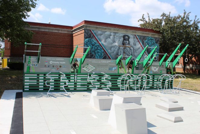 Innovative outdoor fitness facilities are showing up across Michigan, bringing free accessible exercise for many ages